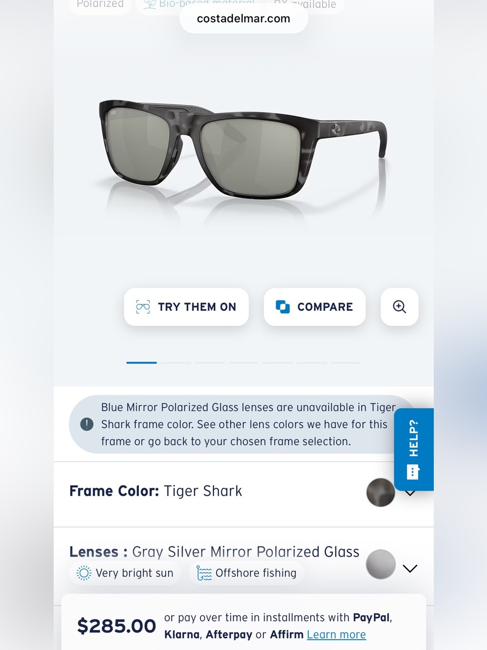 Costa Mainsail Sunglasses